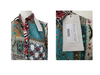 Anjuna Collection Licia Azzurra Blue Floral Maxi Shirt Dress
